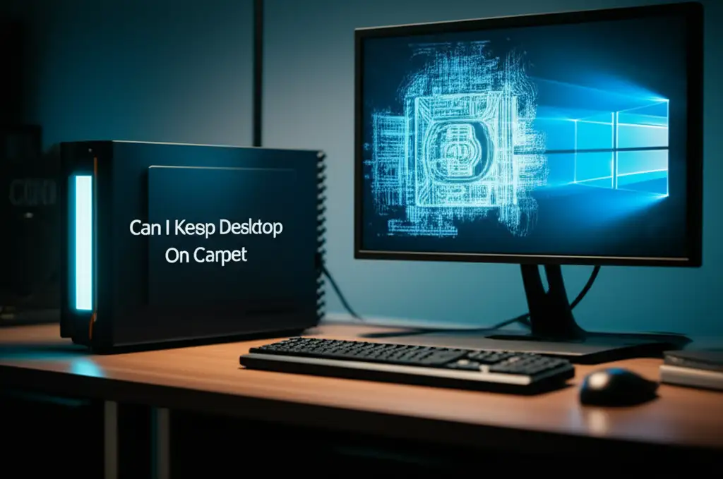 Can I Keep Desktop On Carpet