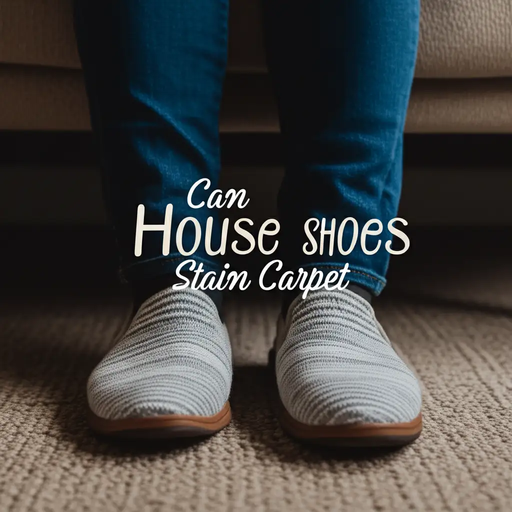 Can House Shoes Stain Carpet