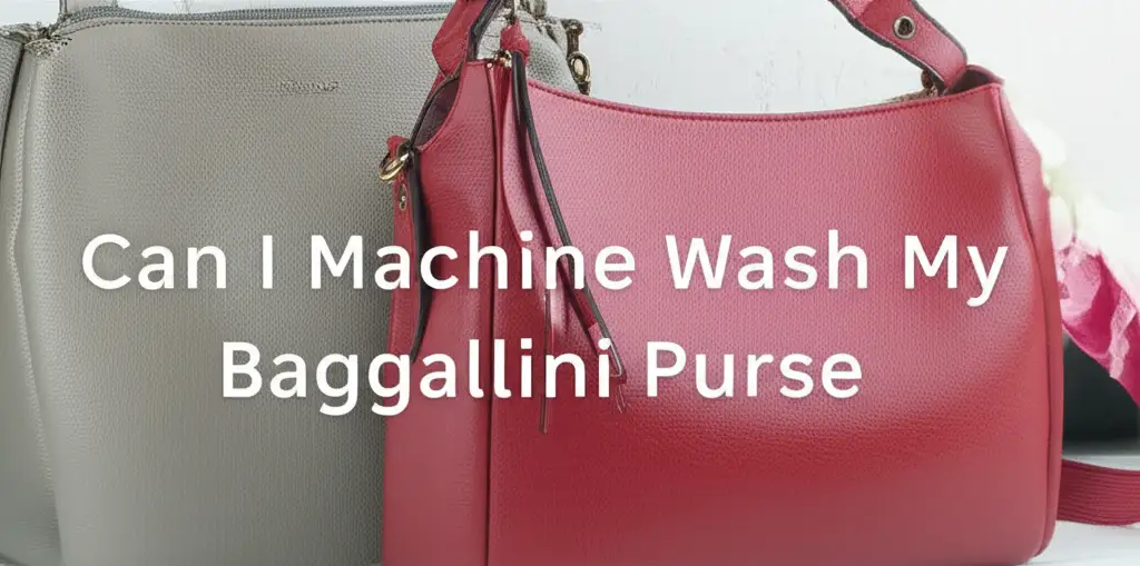 Can I Machine Wash My Baggallini Purse