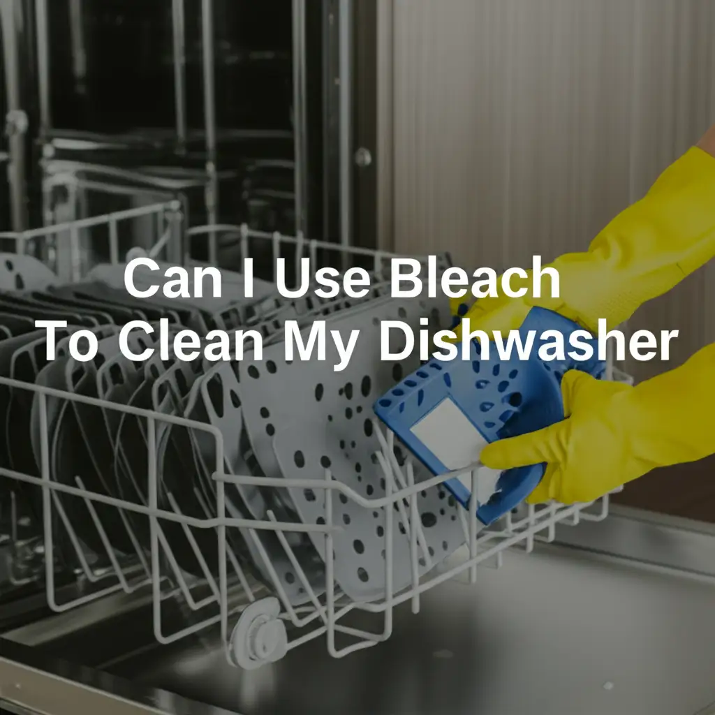 Can I Use Bleach To Clean My Dishwasher
