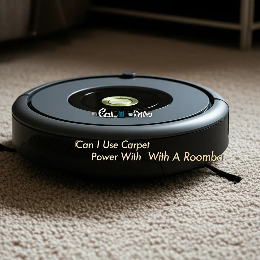 Can I Use Carpet Power With A Roomba