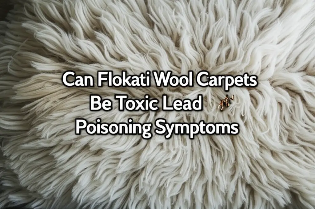 Can Flokati Wool Carpets Be Toxic Lead Poisoning Symptoms