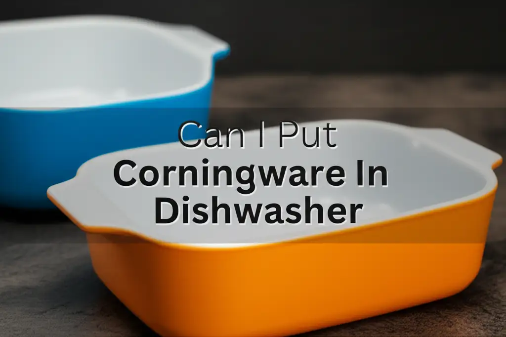 Can I Put Corningware In Dishwasher
