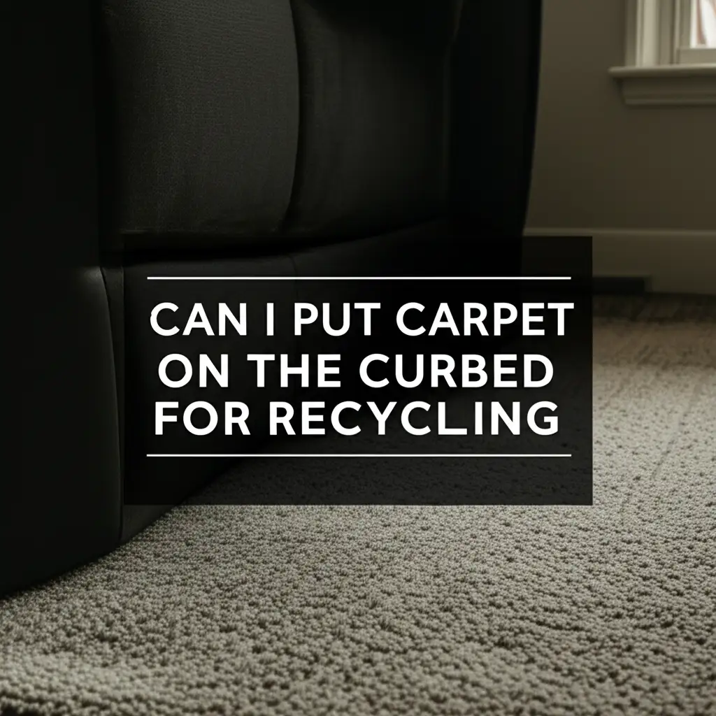 Can I Put Carpet On The Curbed For Recycling
