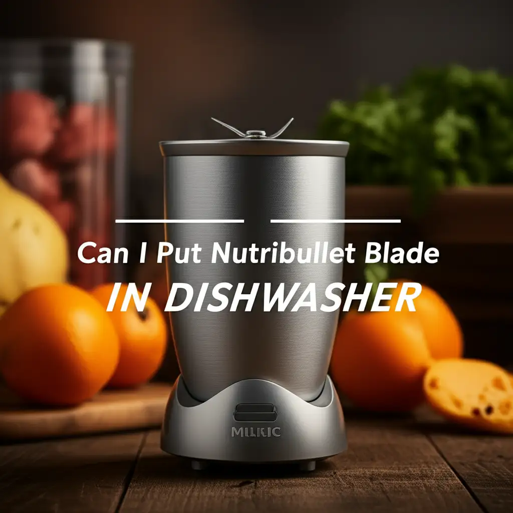 Can I Put Nutribullet Blade In Dishwasher