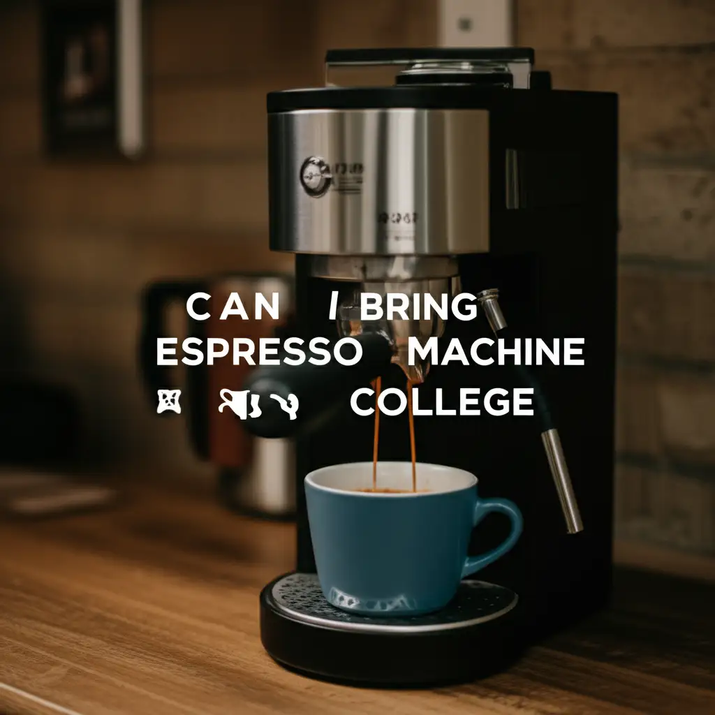 Can I Bring Espresso Machine To College