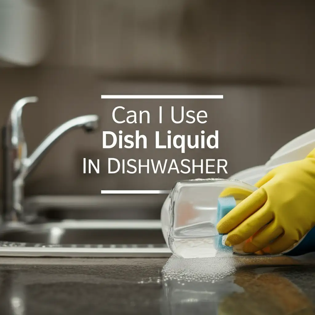 Can I Use Dish Liquid In Dishwasher
