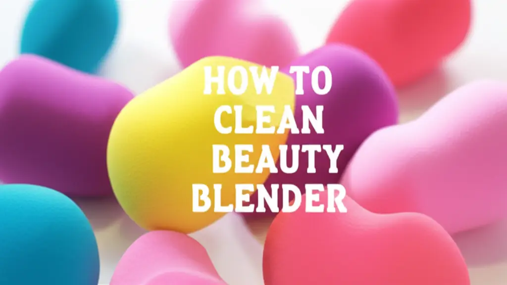 How To Clean Beauty Blender