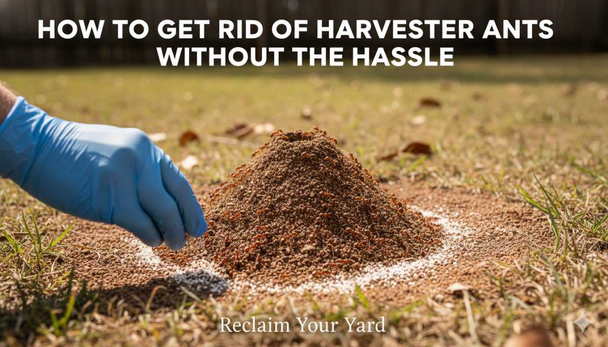 How To Get Rid Of Harvester Ants Without The Hassle