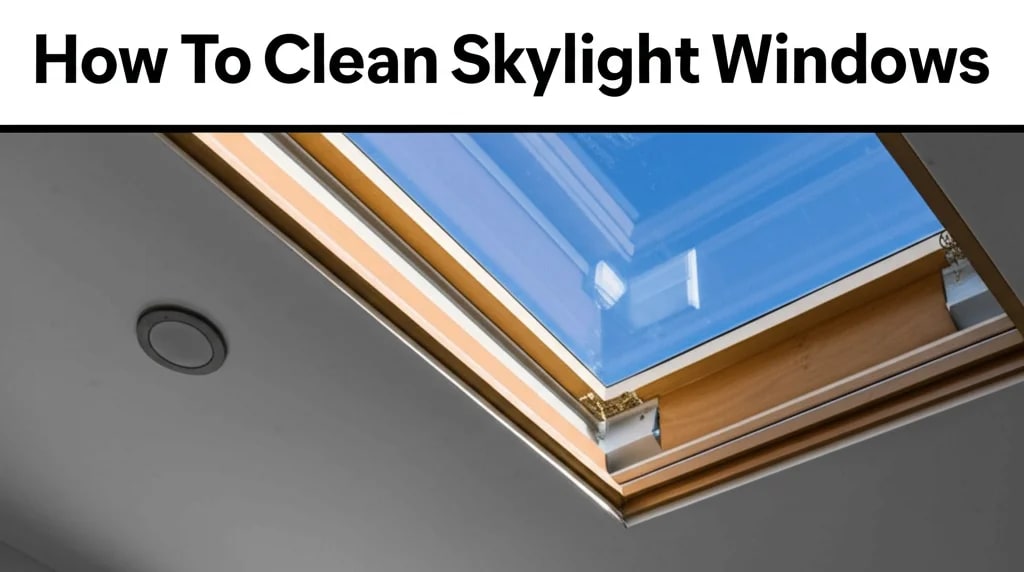 How To Clean Skylight Windows — Be A Cleaner
