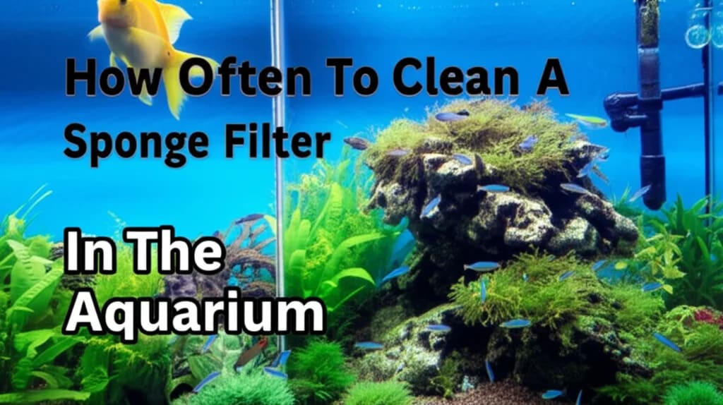 How Often To Clean A Sponge Filter In The Aquarium — Be A Cleaner
