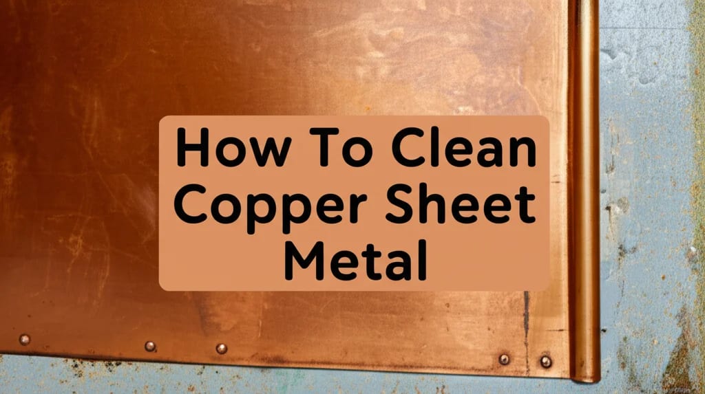 How To Clean Copper Sheet Metal — Be A Cleaner