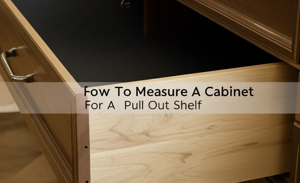 How To Measure A Cabinet For A Pull Out Shelf — Home Essentials Guide (HEG)