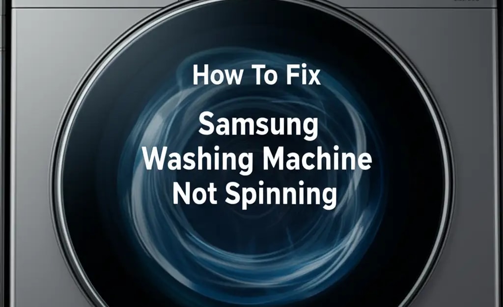 How To Fix Samsung Washing Machine Not Spinning — Home Essentials Guide