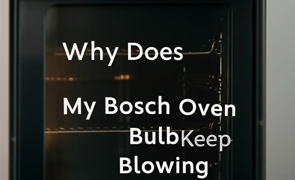 Why Does My Bosch Oven Bulb Keep Blowing — Home Essentials Guide (HEG)