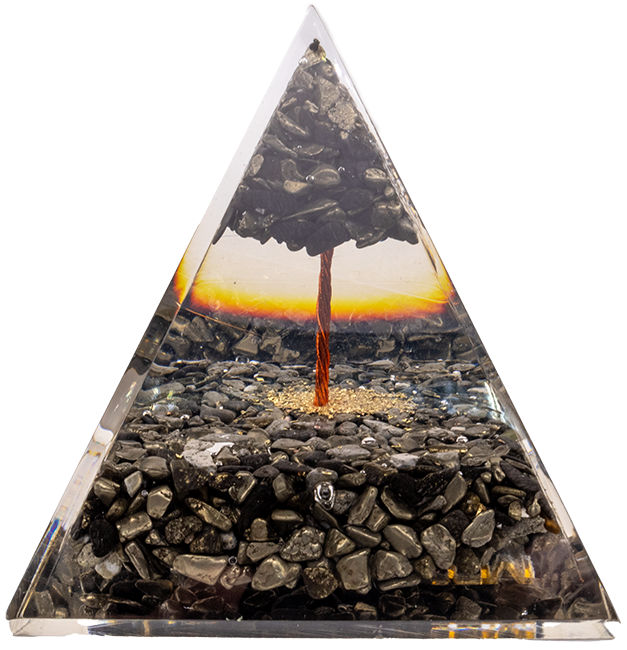 Pyrite Triangle Pyramid