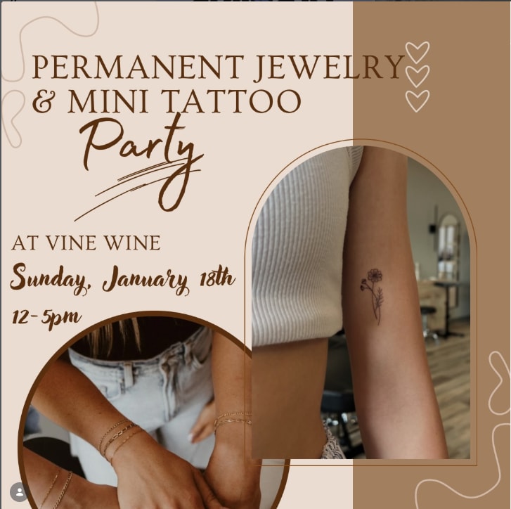 Permanent Jewelry & Mini Tattoo PARTYYYY!!