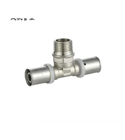 სამკაპი თითბერის 16*1/2 მმ გარე ხრახნით სისტემა Pressing  MODUS