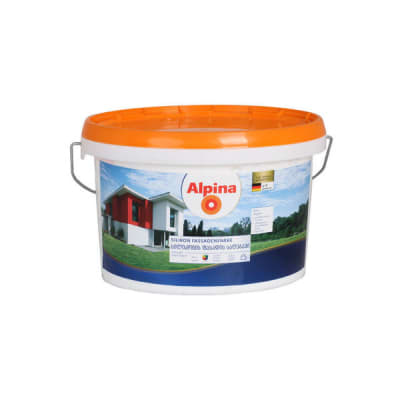15ლ ფასადის სილიკონის საღებავი ALPINA ბ4
