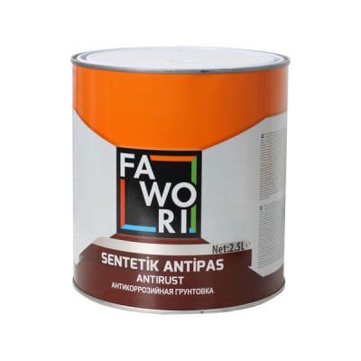 2.5ლ ნაცრისფერი ანტიკოროზიული საღებავი FAWORI ANTIRUST GRAY 2.5LT