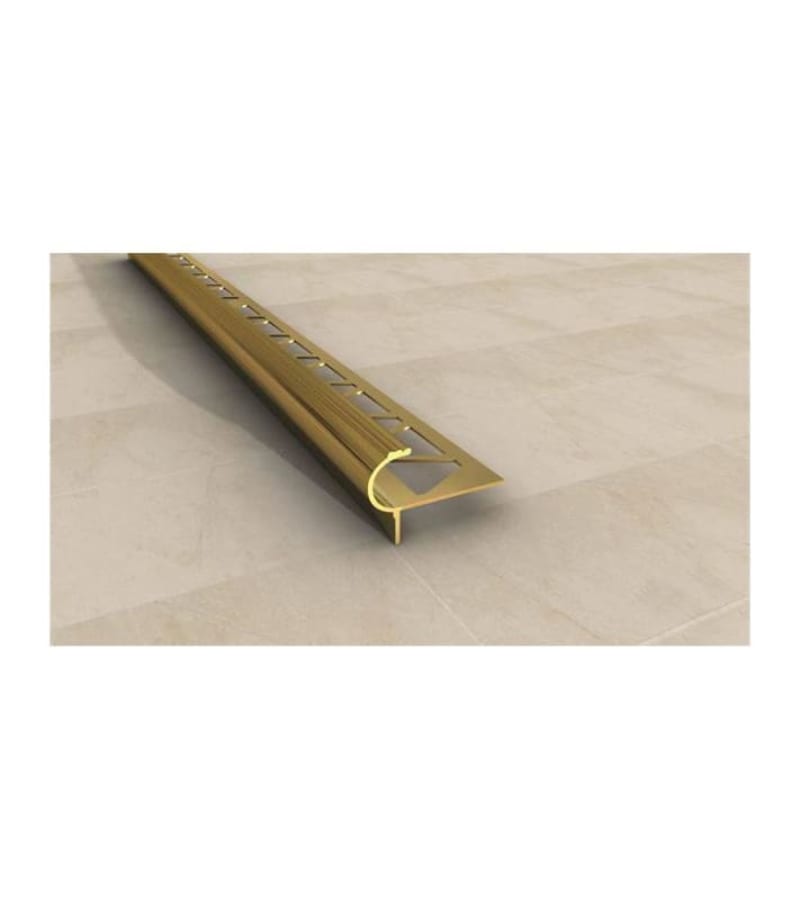 ალუმინის კუთხე F (J) SMT-1047 10მმ 2,7მ ოქროსფერი მწარ. SAMET