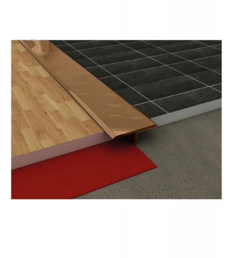 ალუმინის კუთხე T 20მმ 2,7მ BRONZ მწარ. PROPLAST