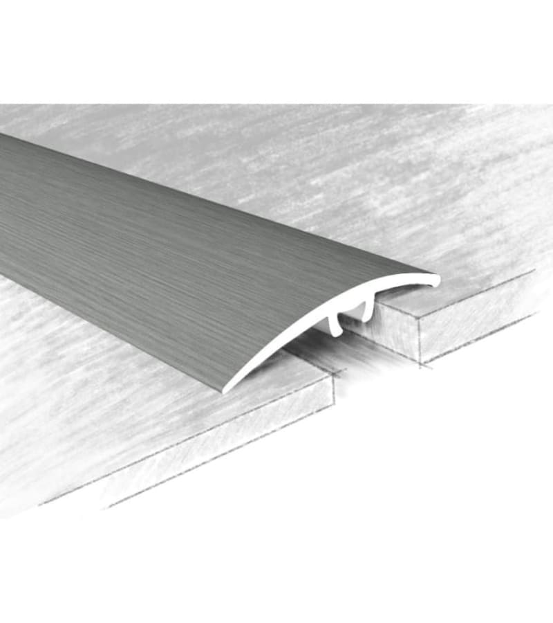 ლამინატის გადასაბმელი ალუმინის თვითწებადი 41მმ #72-614К 0,90მ Дуб Грей მწარ. KTM