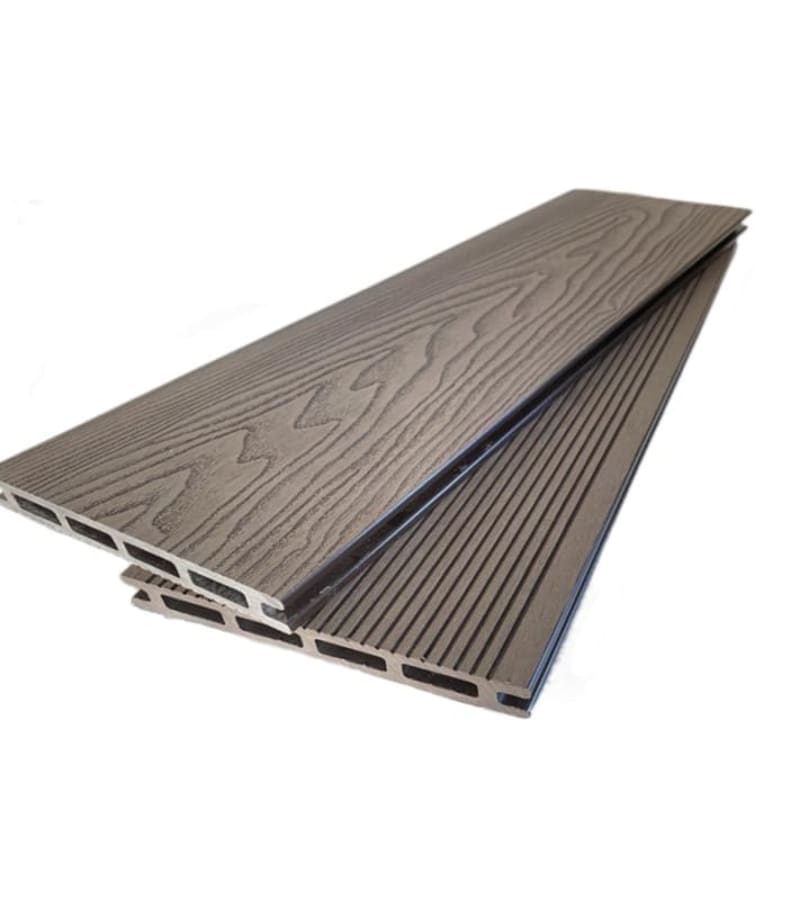 პლას. გარე იატაკის საფარი დეკი #145H21-O  ფერი #HS105 Coffe Color ზომა:145*21*2900