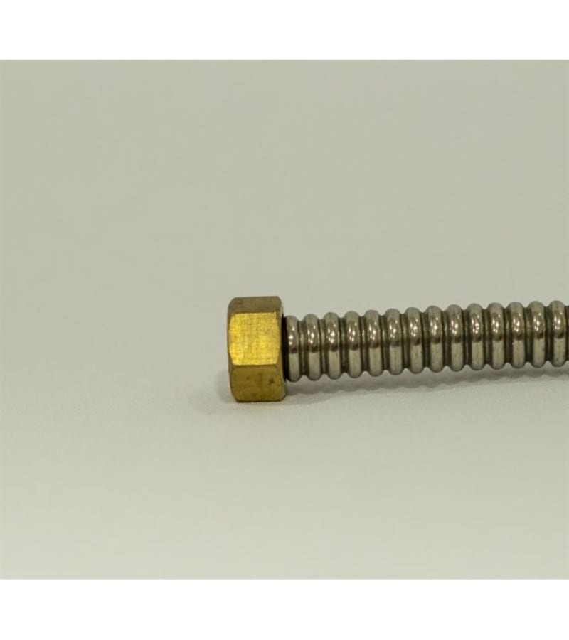 შლანგი ლით. დაარმატ. 1/2-3/8 ნიკელის 30სმ