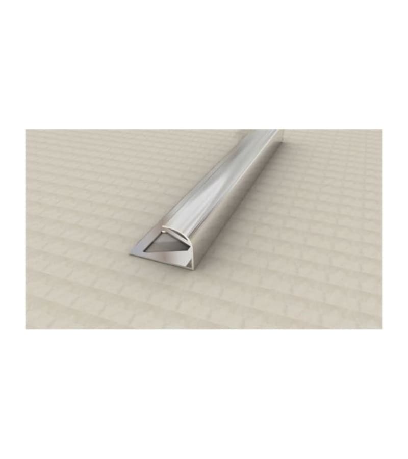 ალუმინის გარე კუთხე კაფელის SMT-1004 10მმ 2,7მ პრიალა მწარ. SAMET