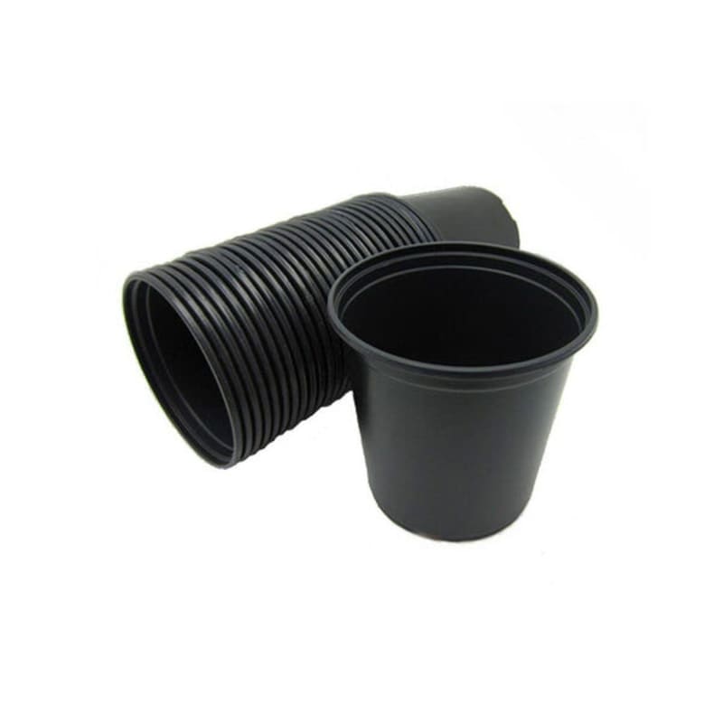 პლასტმასის ქოთანი 1.5 ლ შავი