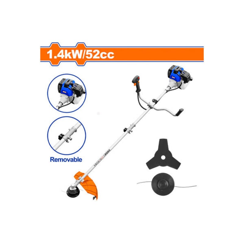 ბალახის სათიბი და ბუჩქის საკრეჭი ბენზინის ძრავზე (WGM2552) WADFOW