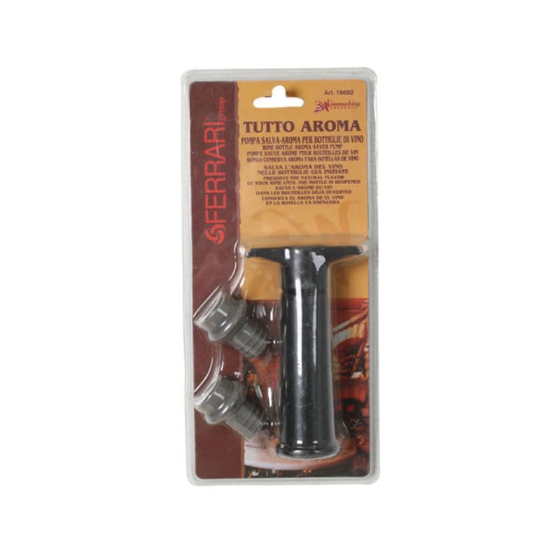 ჰაერის ამოსატუმბი ორი თავსახურით