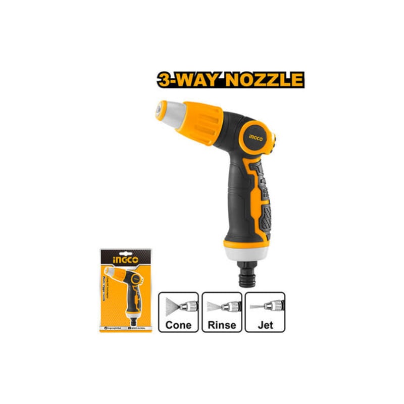 პლასტმასის სარწყავი ხელსამარჯვი 3 საქშენიანი HWSG6031 INGCO