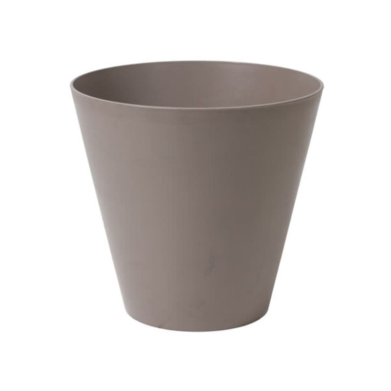 პლასტმასის ქოთანი DTUB ნაცრისფერი 250მმ 7529U