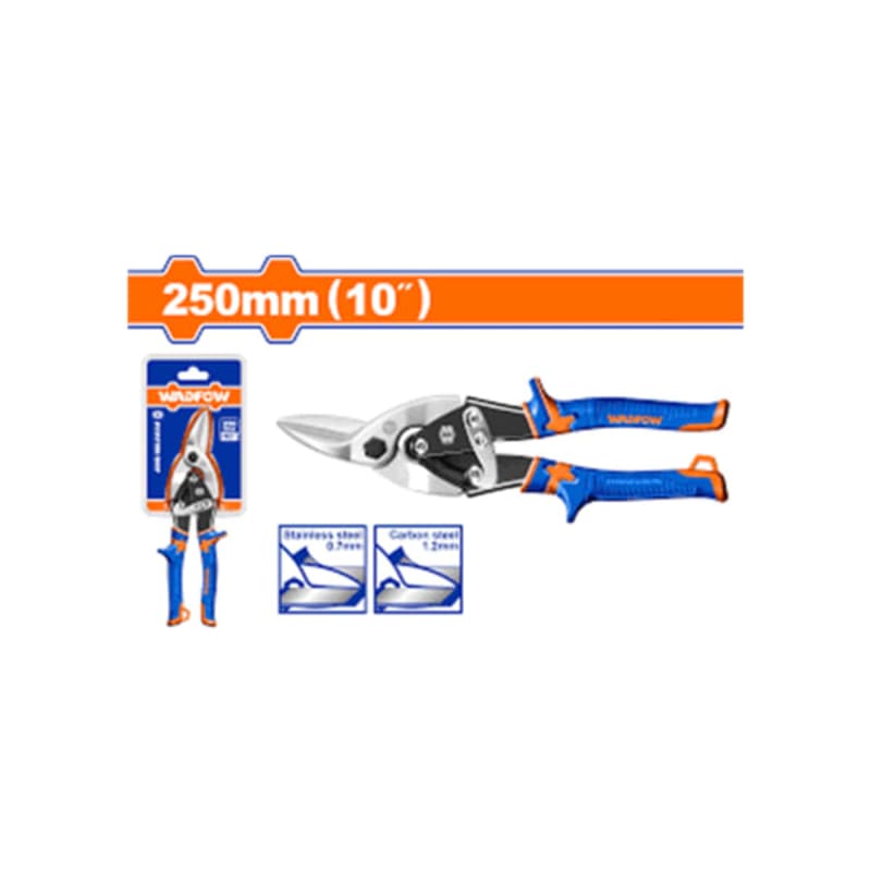 თუნუქის საჭრელი მაკრატელი 250 მმ L (WAS1410) WADFOW