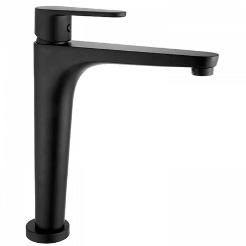 88NN5518 მაღალი ხელსაბანის შემრევი შავი