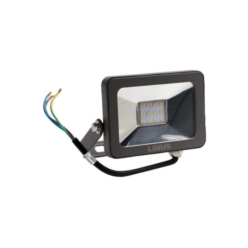 LED პროჟექტორი 10ვ 3000კ LINUS IP65 premium