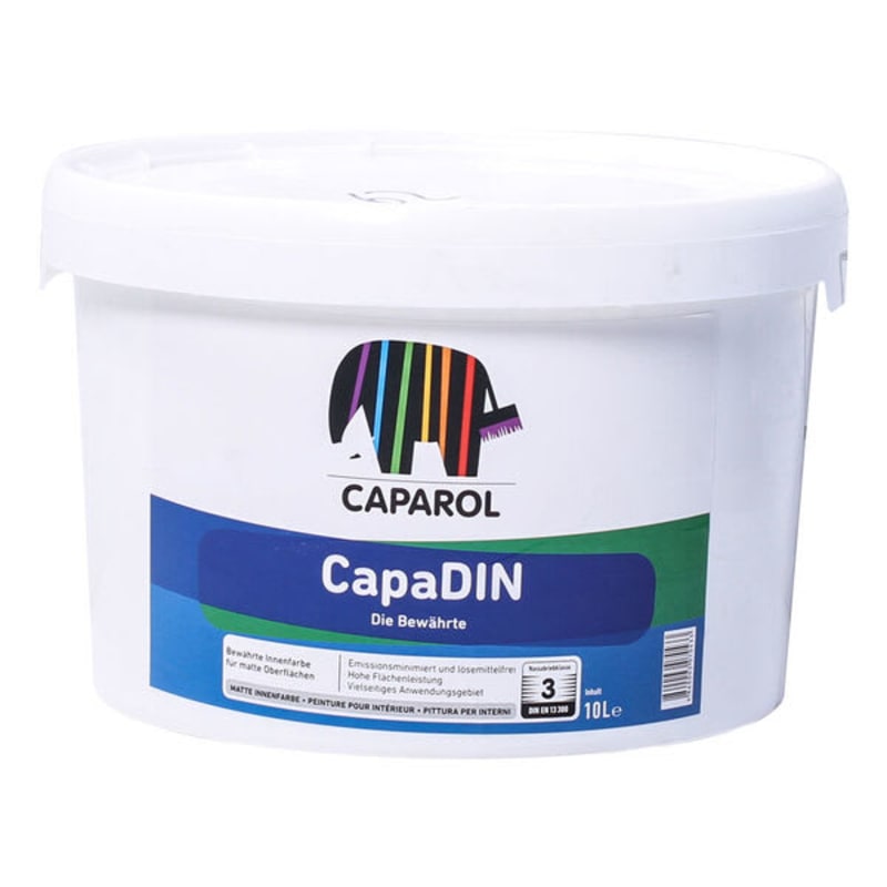 10 ლ ინტერიერის საღებავი CAPAROL Capadin