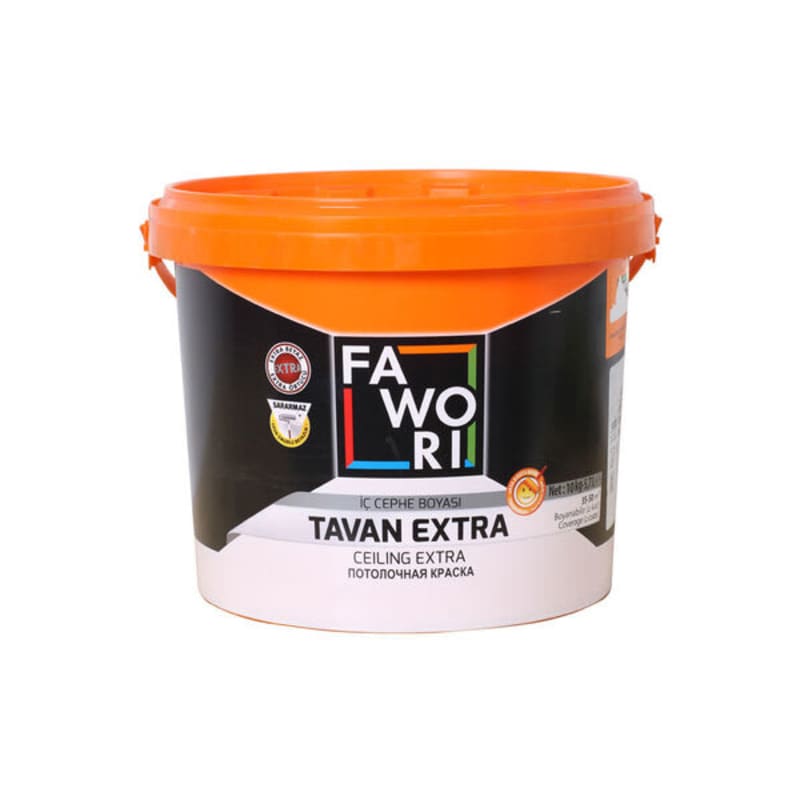 20კგ ჭერის საღებავი FAWORI EXTRA CEILING
