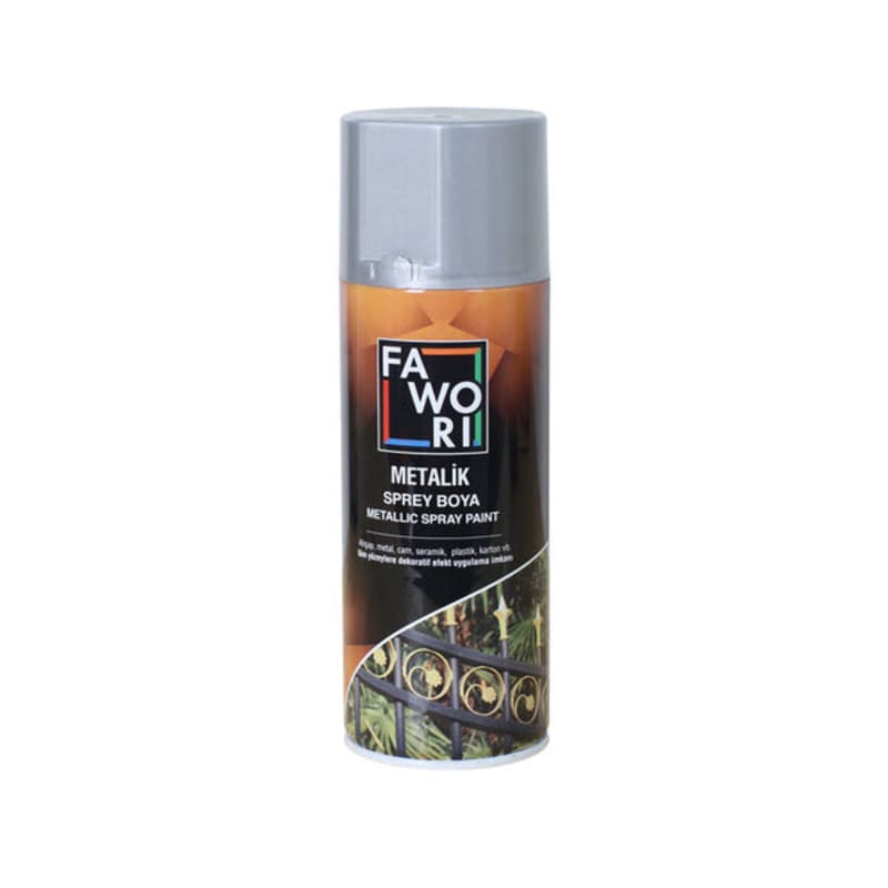 სპრეი ალუმინისფერი FAWORI SPECIAL SPRAY 9006 400ML