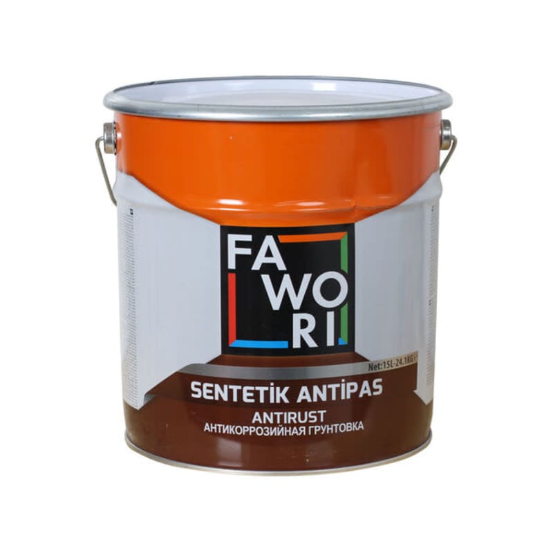 15ლ თეთრი ანტიკოროზიული საღებავი FAW.SYN. ANTIPASS KIRLY BEYAZ 15LT