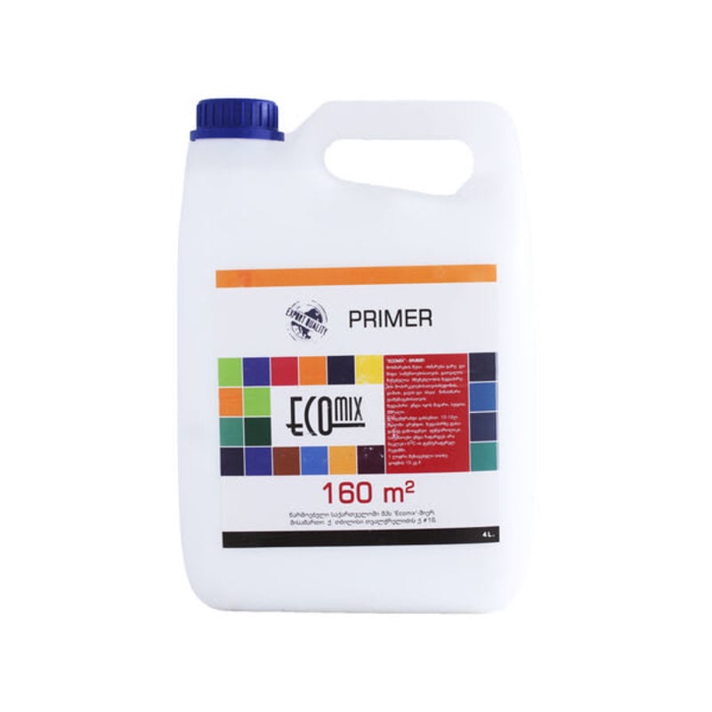 4ლ საღებავის გრუნტი ECOMIX