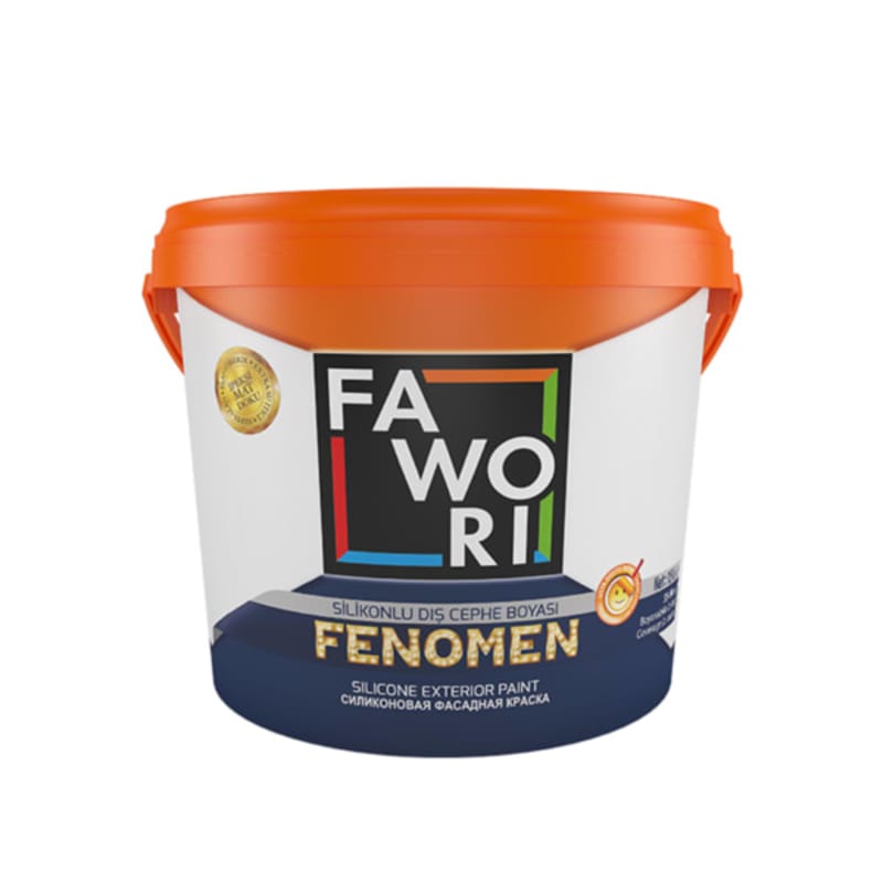 15ლ ექსტერიერის სილიკონიანი თეთრი საღებავი FAWORI 'FENOMEN'