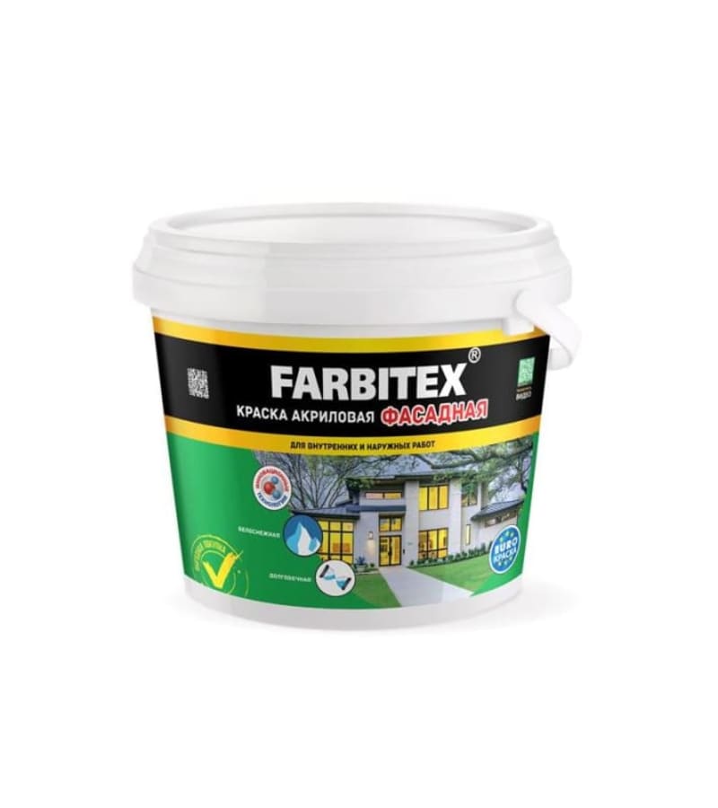 საღებავი FARBITEX фасадная 25კგ.