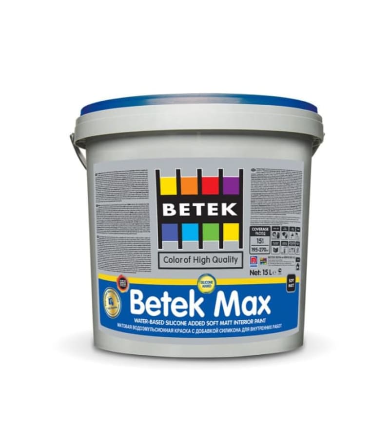 საღებავი Betek MAX 7.5ლტ