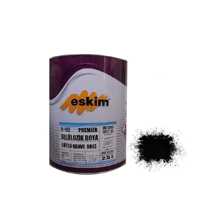 საღებავი Eskim Cellulozik Paint (9018) შავი 2.5ლტ