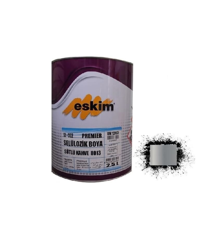 საღებავი Eskim Cellulozik Paint (9006) პარლ.ალუმინ.  2.5ლტ