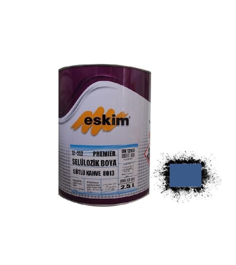 საღებავი Eskim Cellulozik Paint (5009) პარლ. ლურჯი 2.5ლტ