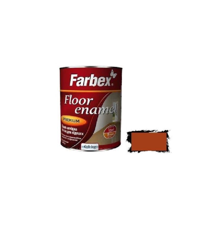 საღებავი იატაკის ПФ-266 Farbex Color желто-коричневая  2,8 კგ